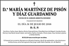 María Martínez de Pisón y Díaz Guardamino